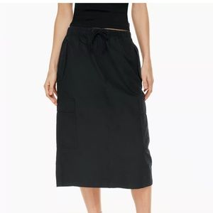 Black TNA squad cargo skirt
